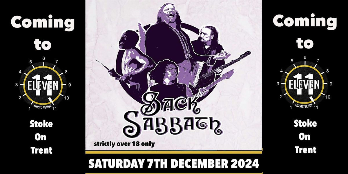 Sack Sabbath live at Eleven Stoke