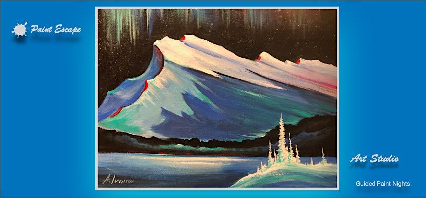 Paint Night- Mt Rundle Magic