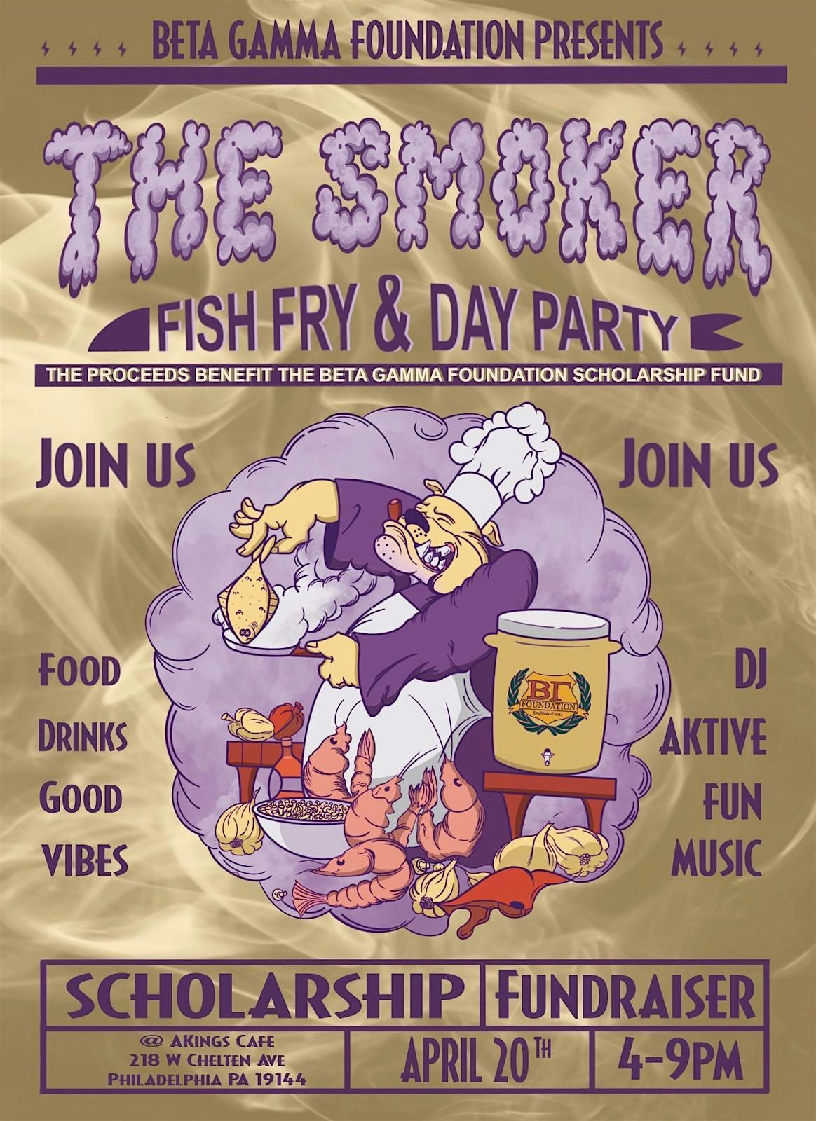 The Smoker Fish Fry\/Day Party Fundraiser