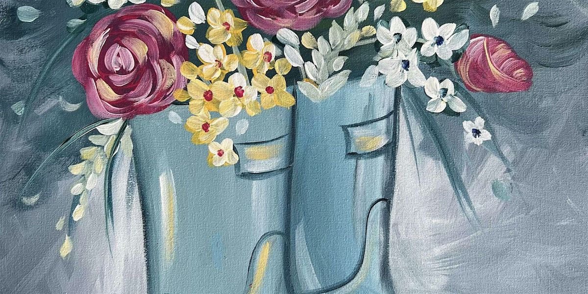 Rainy Day Bouquet   - Paint and Sip by Classpop!\u2122