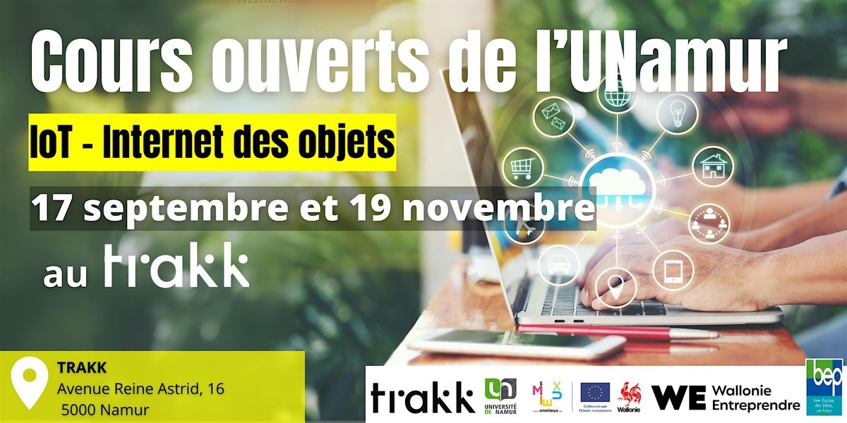 Cours ouverts de l'UNamur - IoT - Internet des Objets