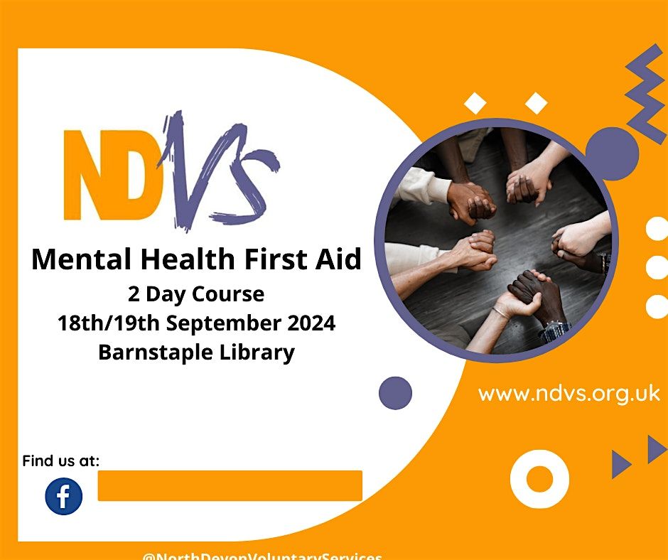 Mental Health First Aid 2 Day Course