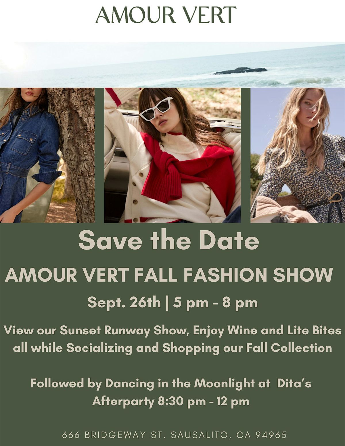 Amour Vert 2024 Fall Fashion Show