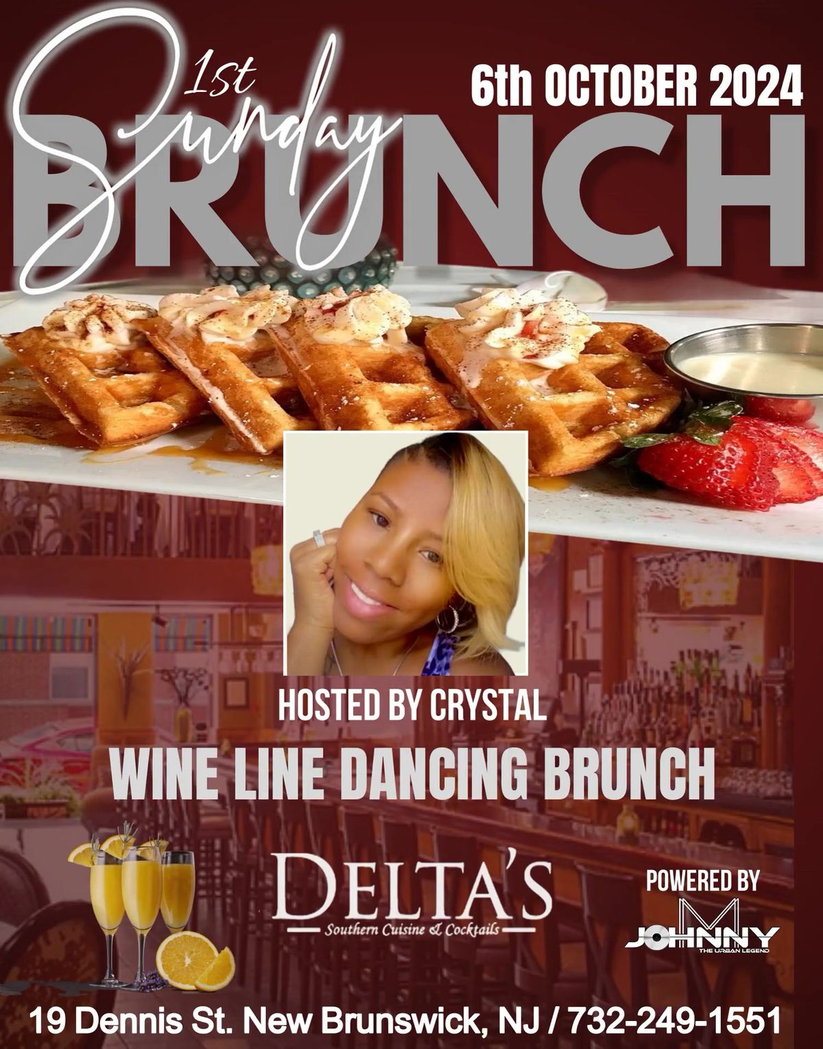 1st Sunday Brunch & Wine Line Dancing - Hosted By Crystal