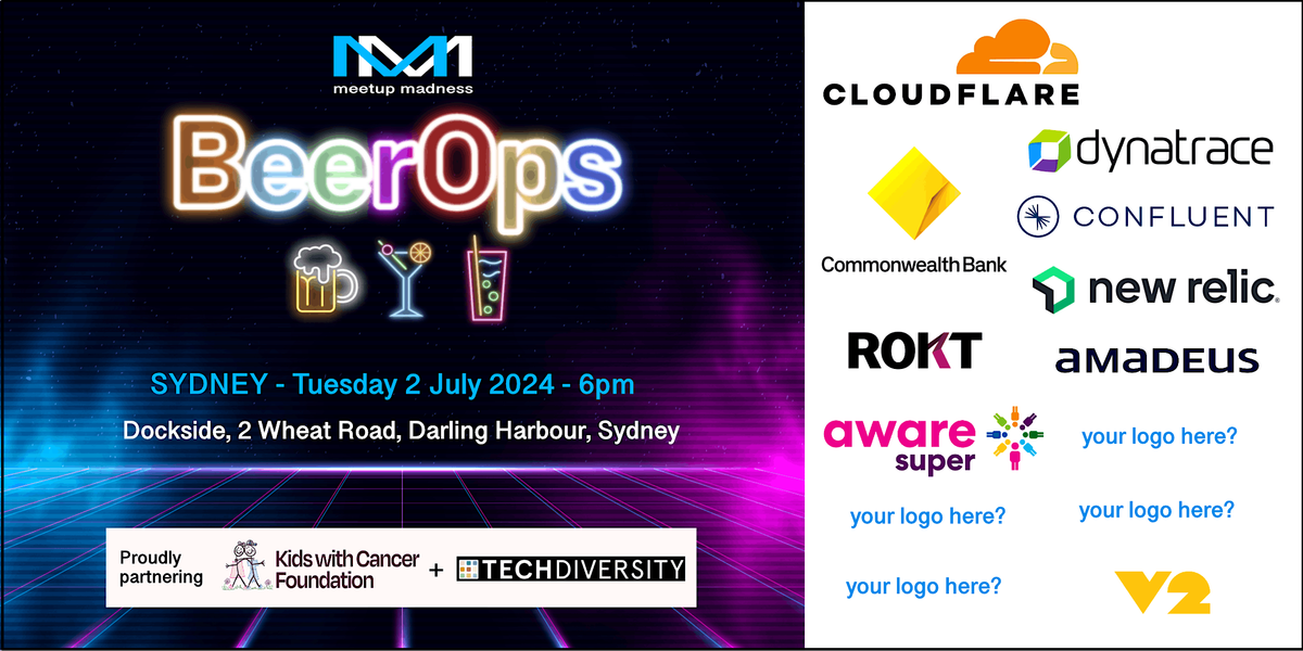#BeerOps SYDNEY MID2024 - Australia's Largest Tech Networking Event!