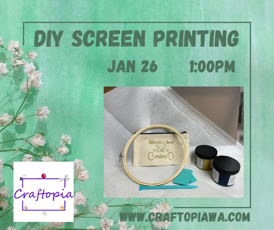 DIY Screen Printing