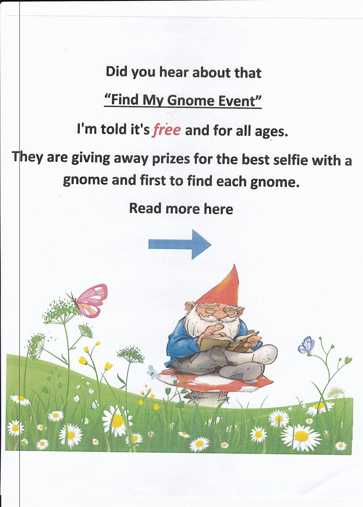 Find My Gnome Event