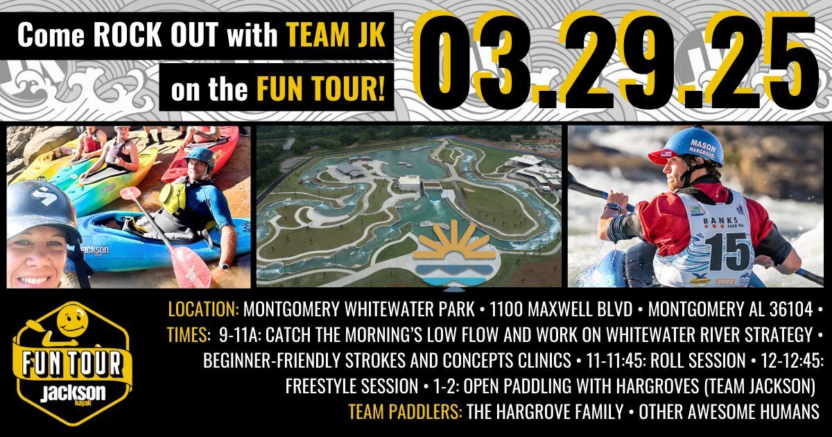 Jackson Kayak Fun Tour: Montgomery Whitewater Park