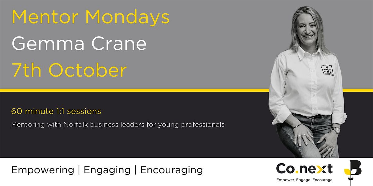 Co.next Mentor Monday - Gemma Crane