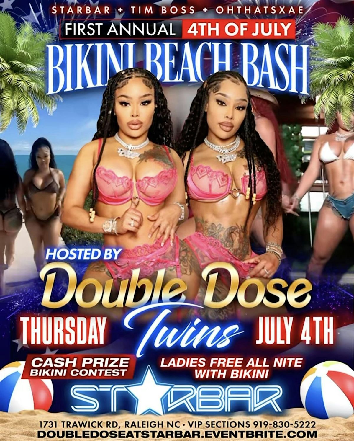 Double dose twins 4th of July take over