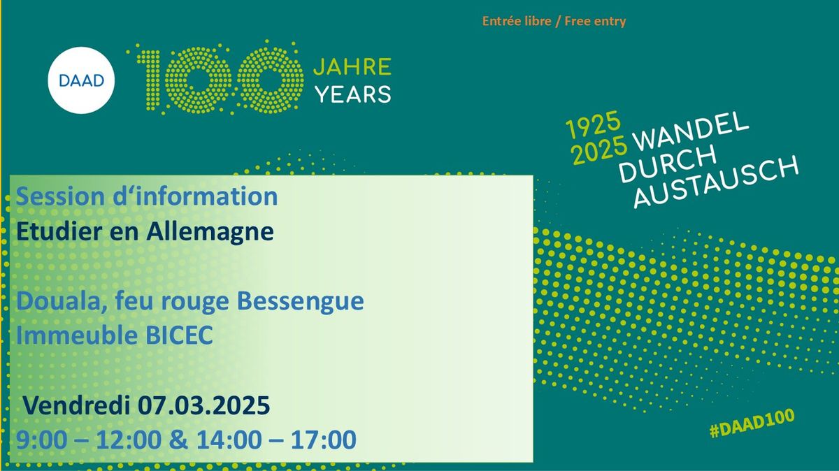 Session d'information "Etudier en Allemagne"