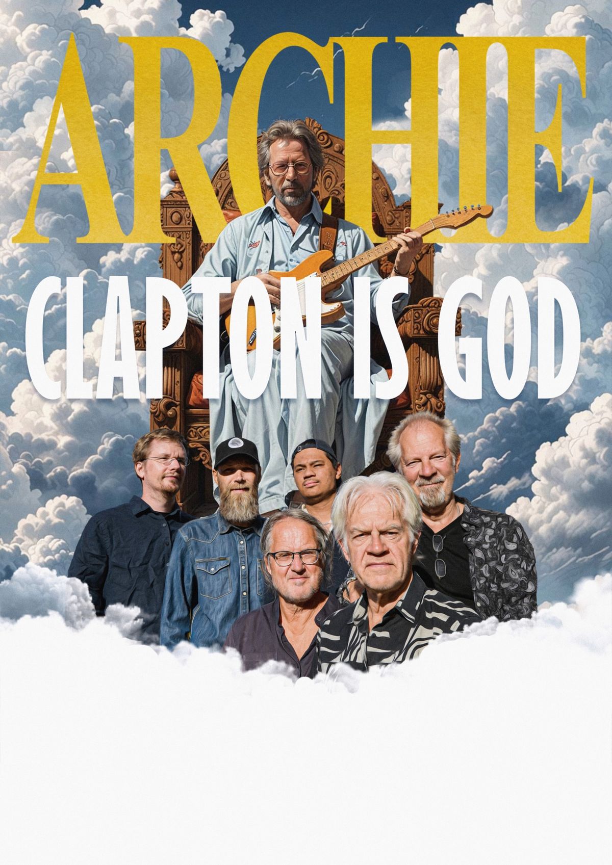 ARCHIE \u201dClapton is god\u201d spelar p\u00e5 S\/S Marieholm