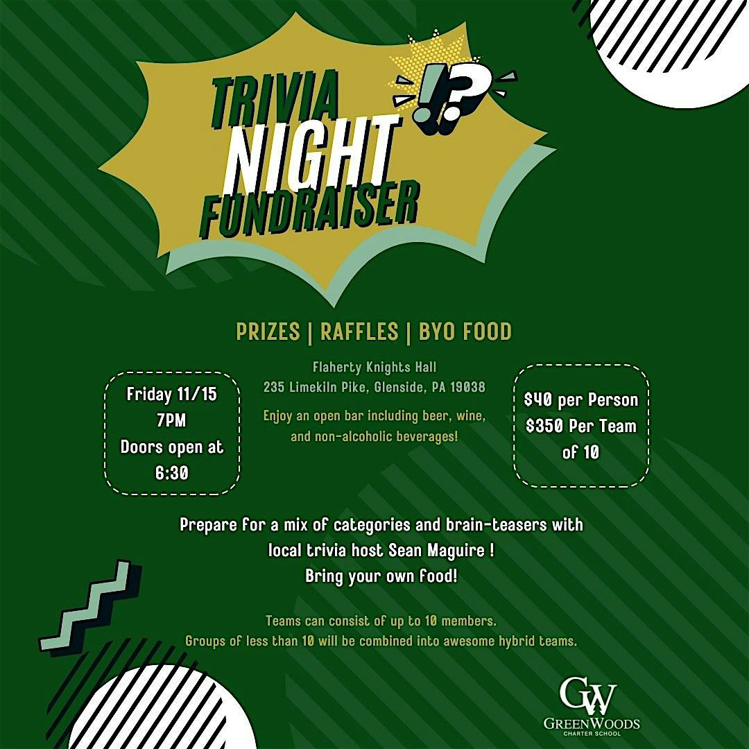 GWCS Trivia Night Fundraiser