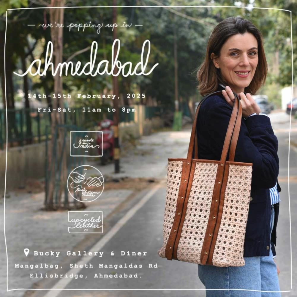 Chiaroscuro: Upcycled Leather Bags Coming to Ahmedabad!