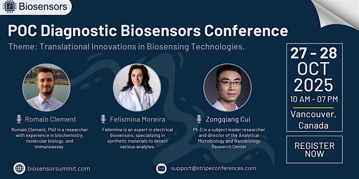 Point-of-Care Diagnostic Biosensors Conference 2025