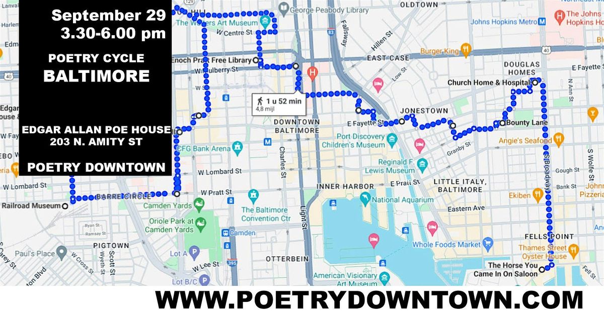 Poetry Cycle: Edgar Allan Poe in Baltimore