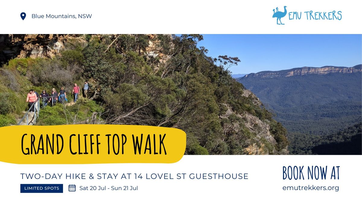 Two-Day Grand Cliff Top Walk in the Blue Mountains