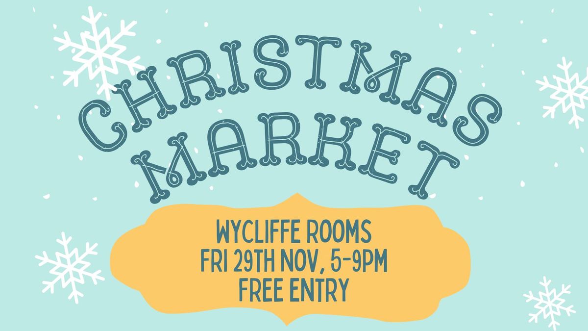 The Wycliffe Rooms Christmas Market