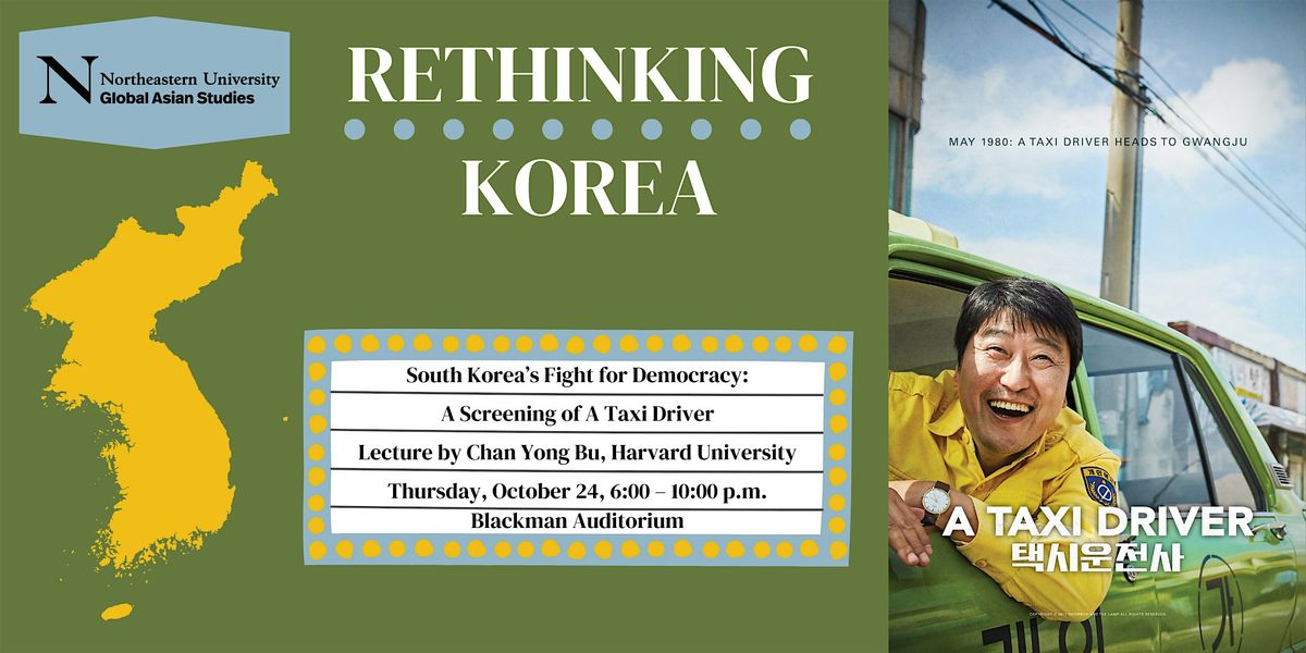 South Korea\u2019s Fight for Democracy: A Screening of A Taxi Driver