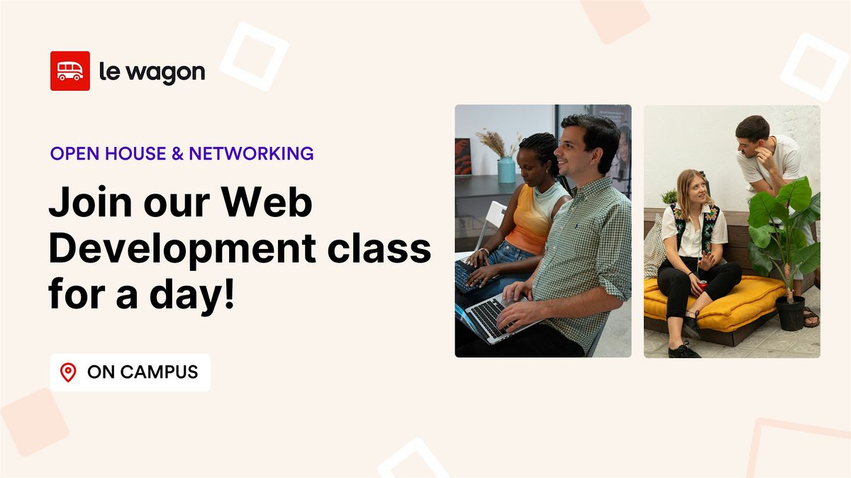 Join our Web Development class for a day!