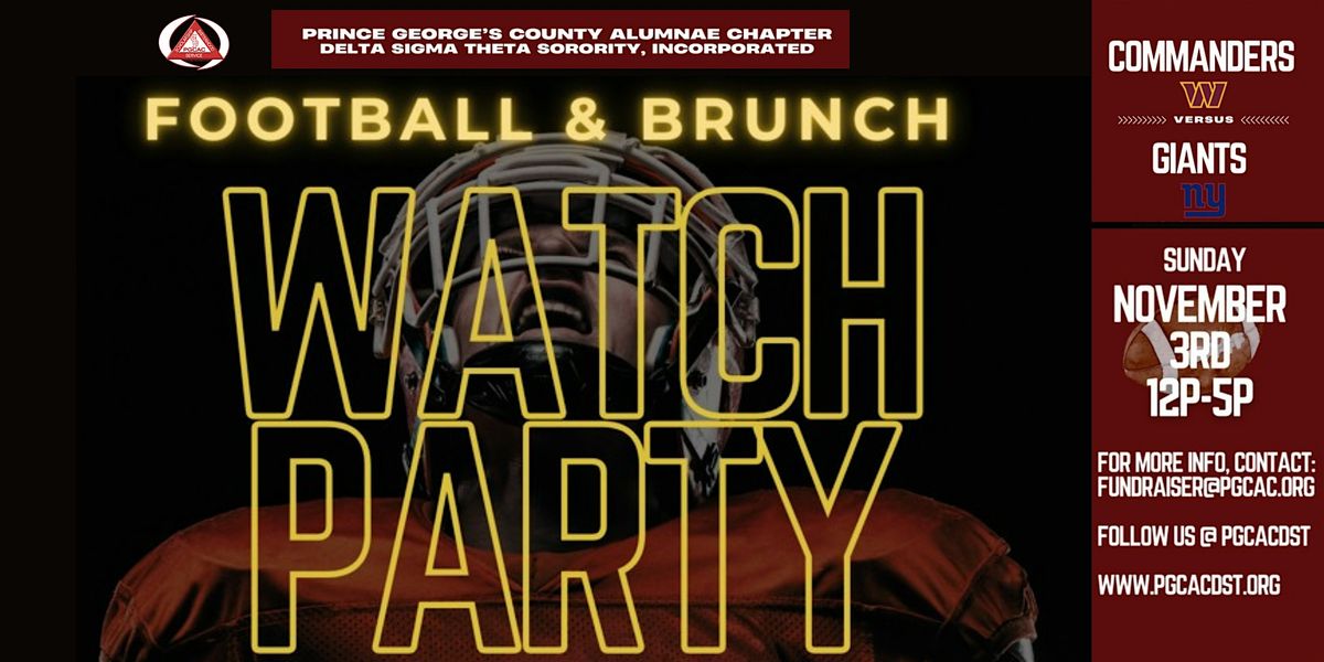 PGCAC Football & Brunch Watch Party