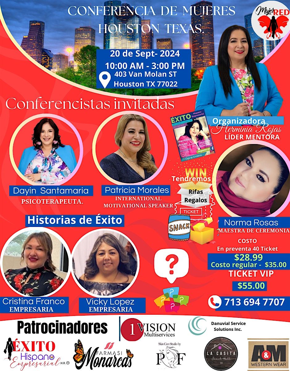 Conferencia Mujer RED- Houston Texas