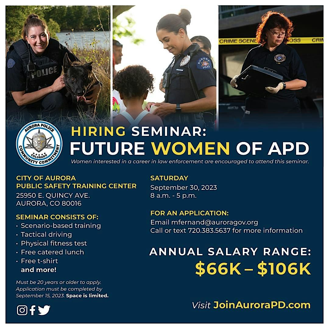 Aurora Police Department Informational and Fitness Seminar