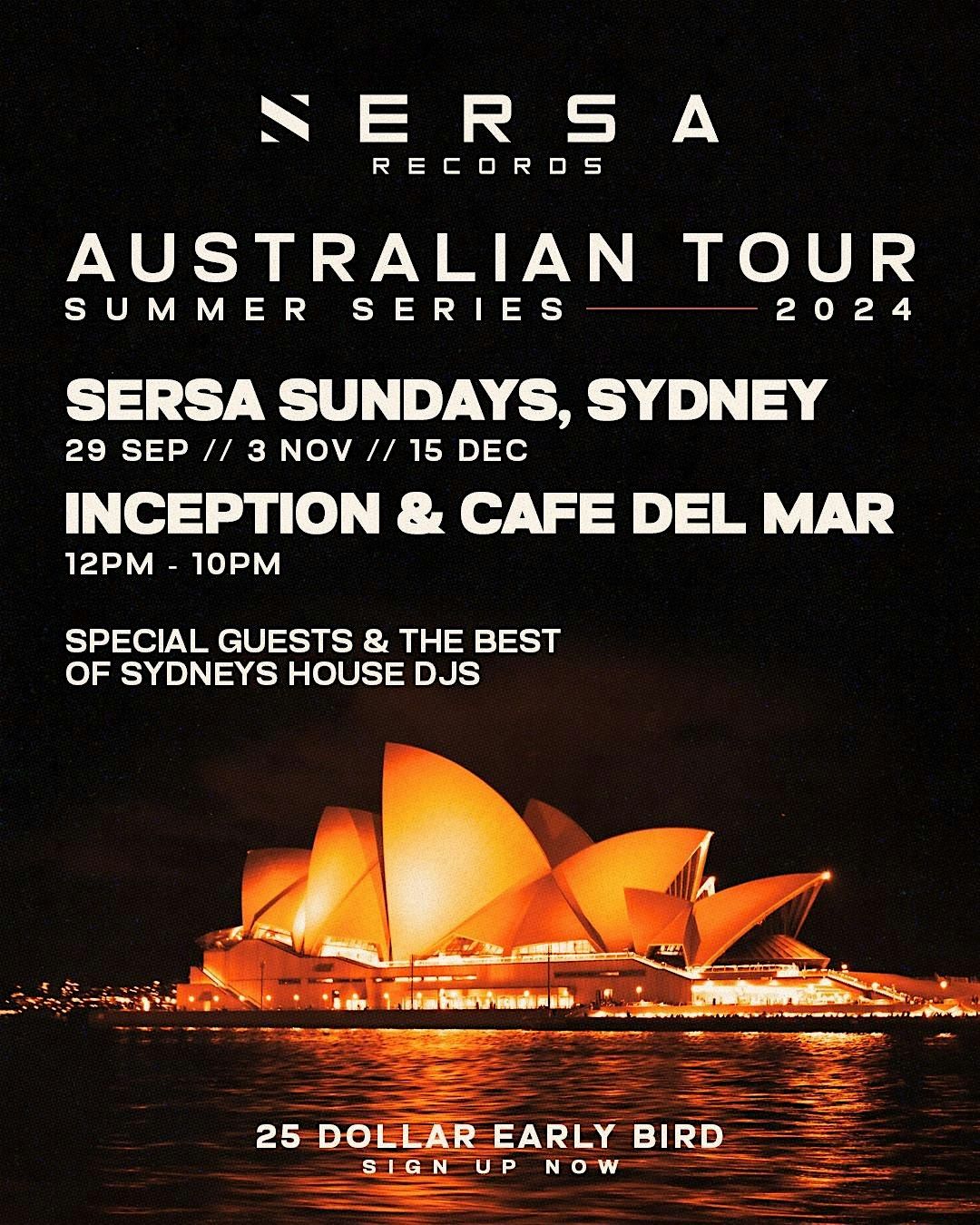 SERSA AUS TOUR: CHRISTMAS PARTY: SPECIAL GUESTS TBA