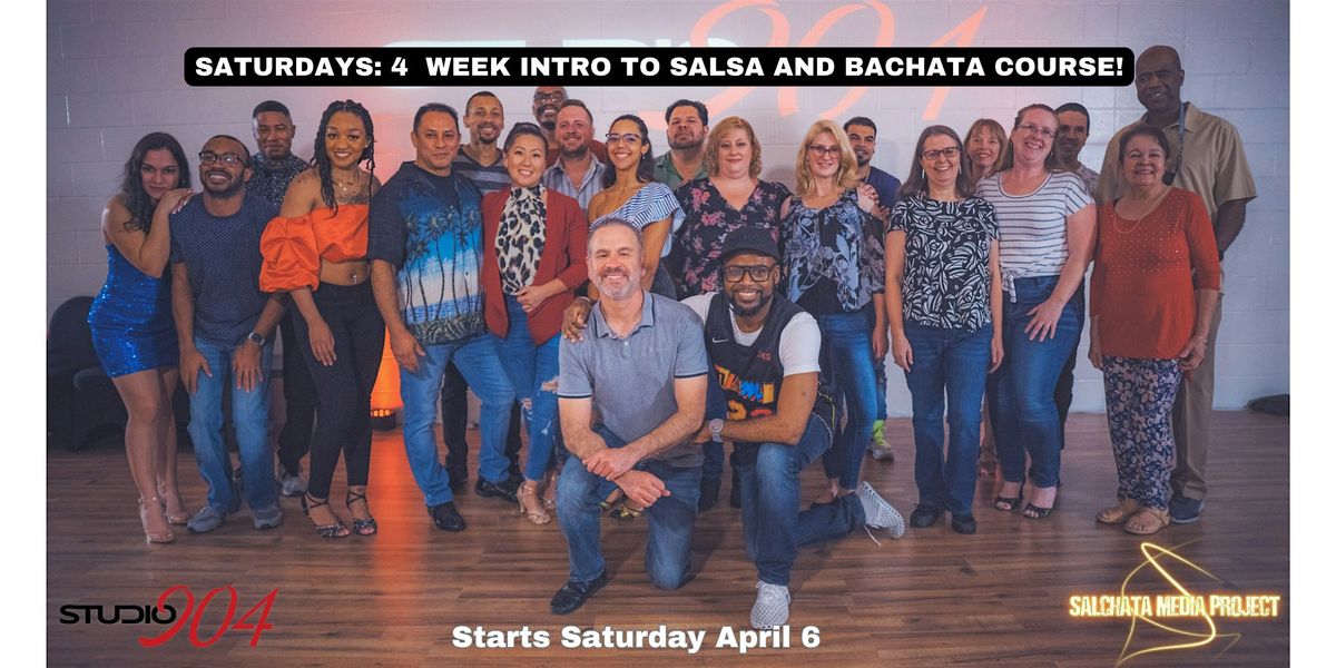 SATURDAY Four-Week Salsa and Bachata Course