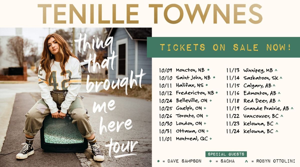 Tenille Townes at Grand Theatre - Kingston