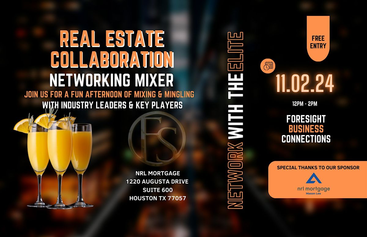 Real Estate Collaboration Networking Mixer