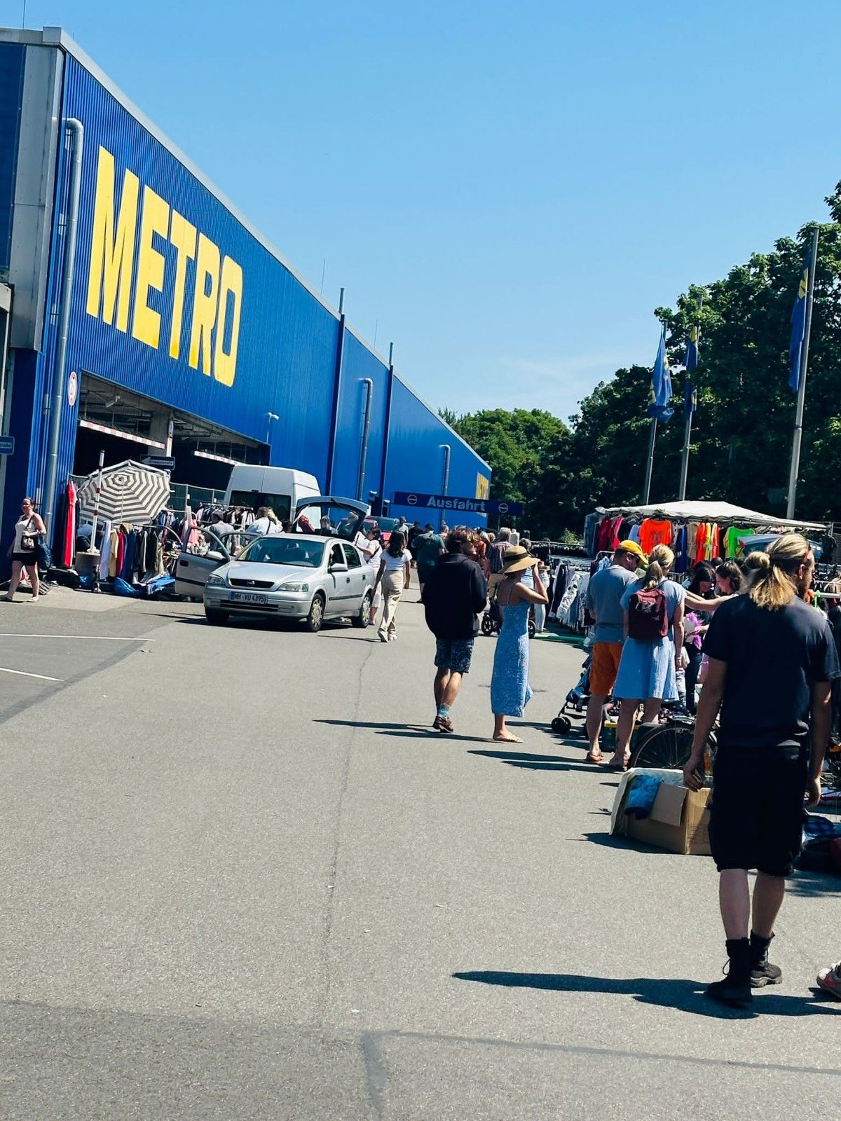 Flohmarkt Metro HH-Niendorf