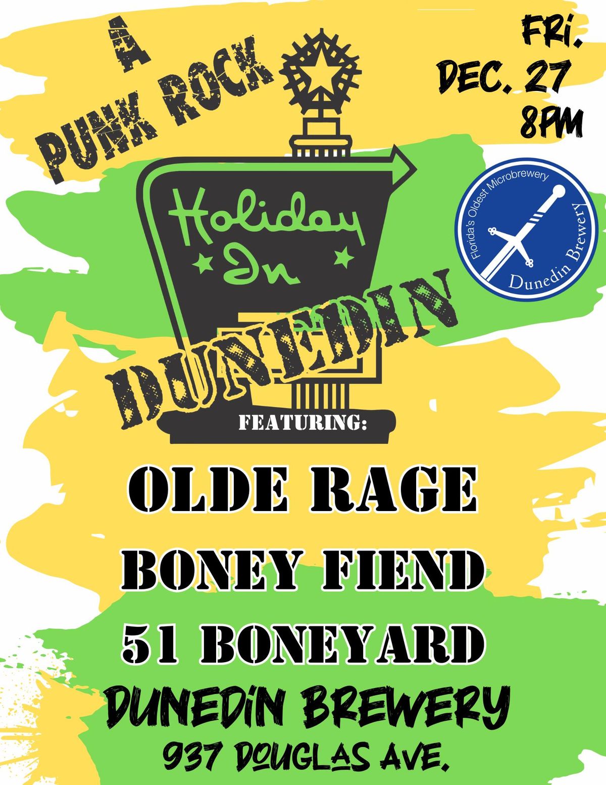 3rd Annual "A Punk Rock Holiday in Dunedin"