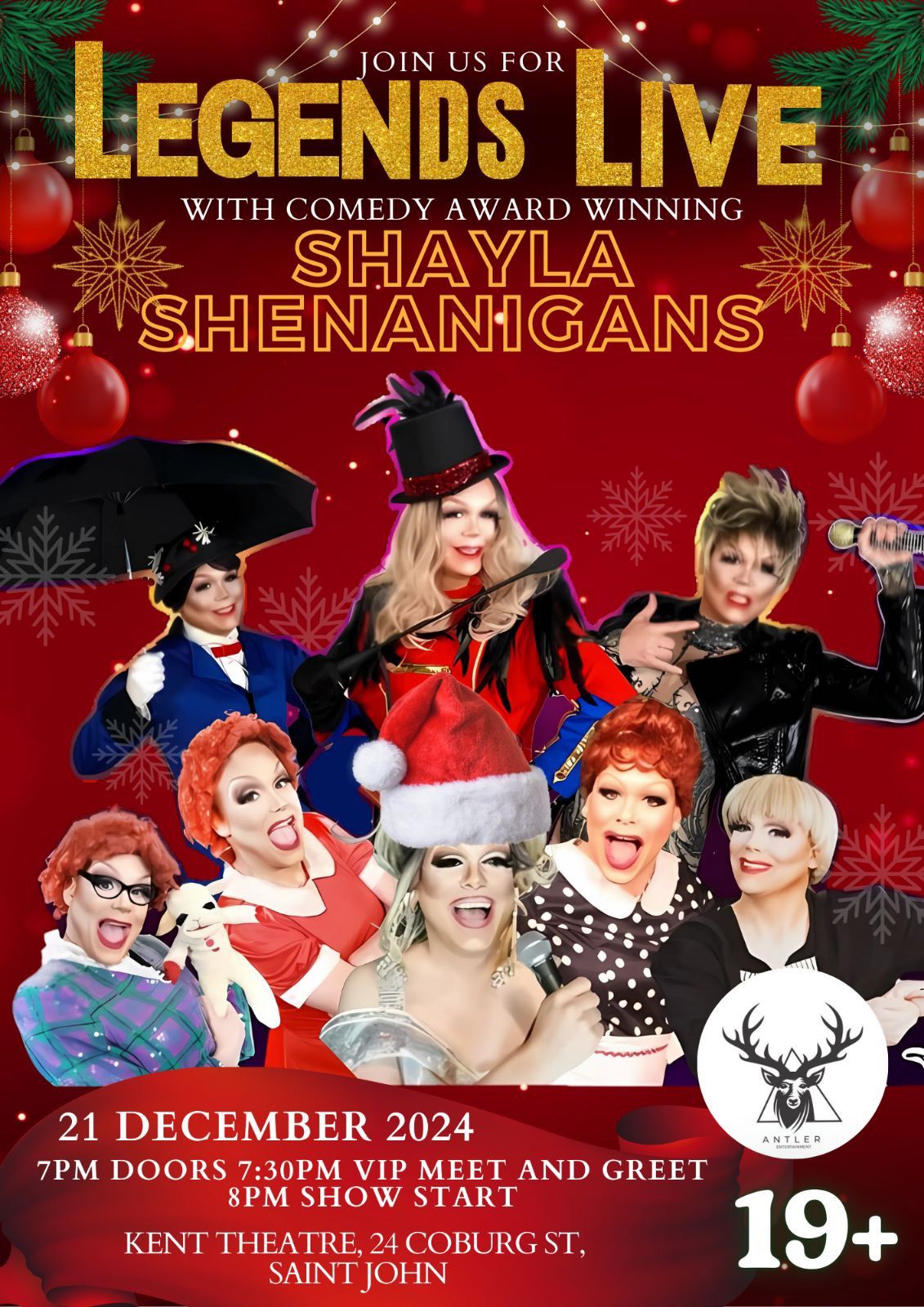 Legends Live With Award Winning Drag Queen Shayla Shenanigans 