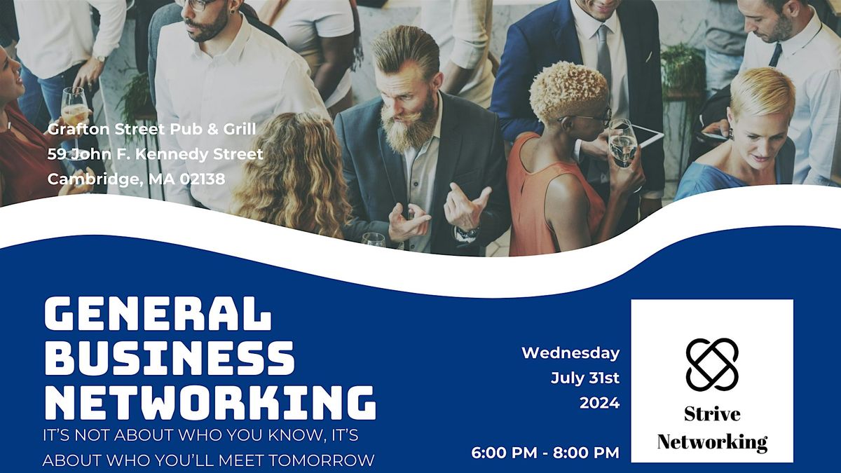 General Business Networking | Elevating Your Potential - Boston