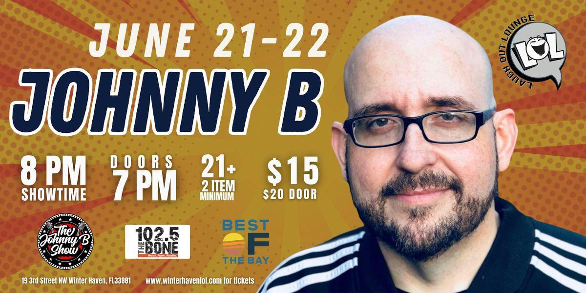 Johnny B from 102.5 The Bone! (Friday  8pm)