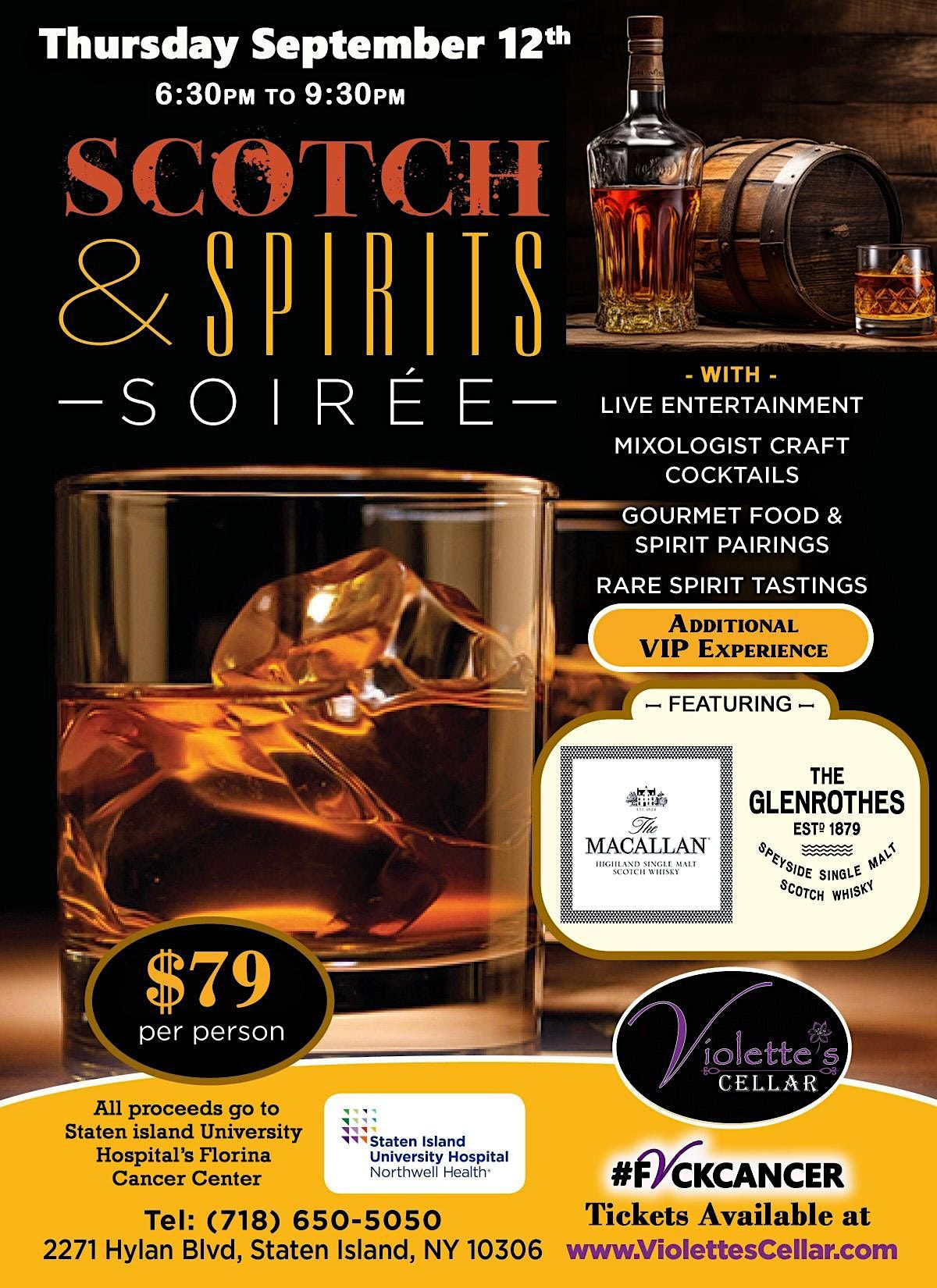 Scotch & Spirits Soiree