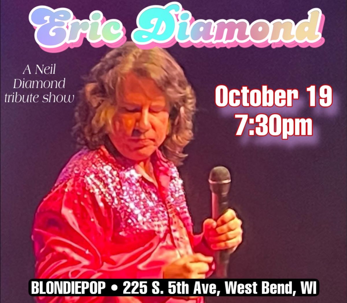 Live music w\/ Eric Diamond! 