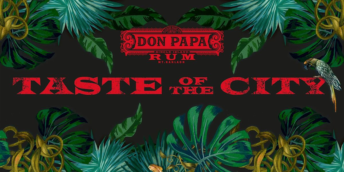 Don Papa Rum - Taste of the City @ Gesto