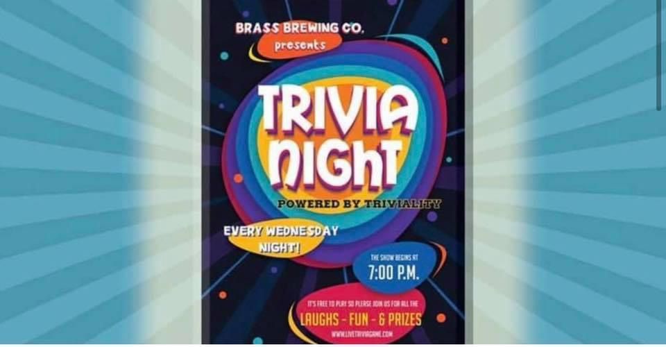 Wednesday Trivia @ Brass Brewing Co 