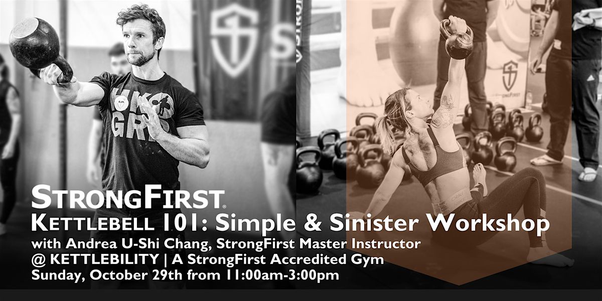 Kettlebell 101: Simple & Sinister\u2122 Workshop\u2014Seattle, WA, USA