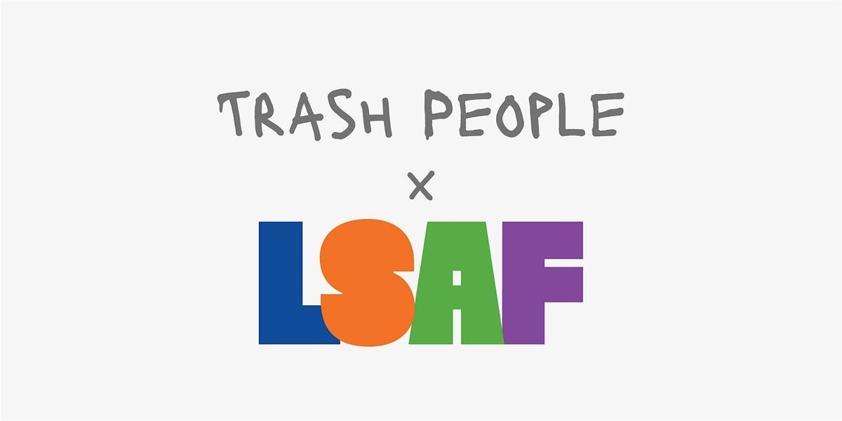 Volunteer with Trash People  at the Logan Square Arts Fest!
