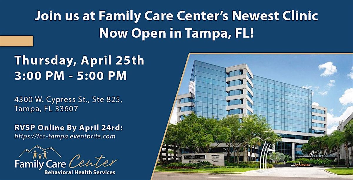 Family Care Center's New Clinic Opening in Tampa, FL