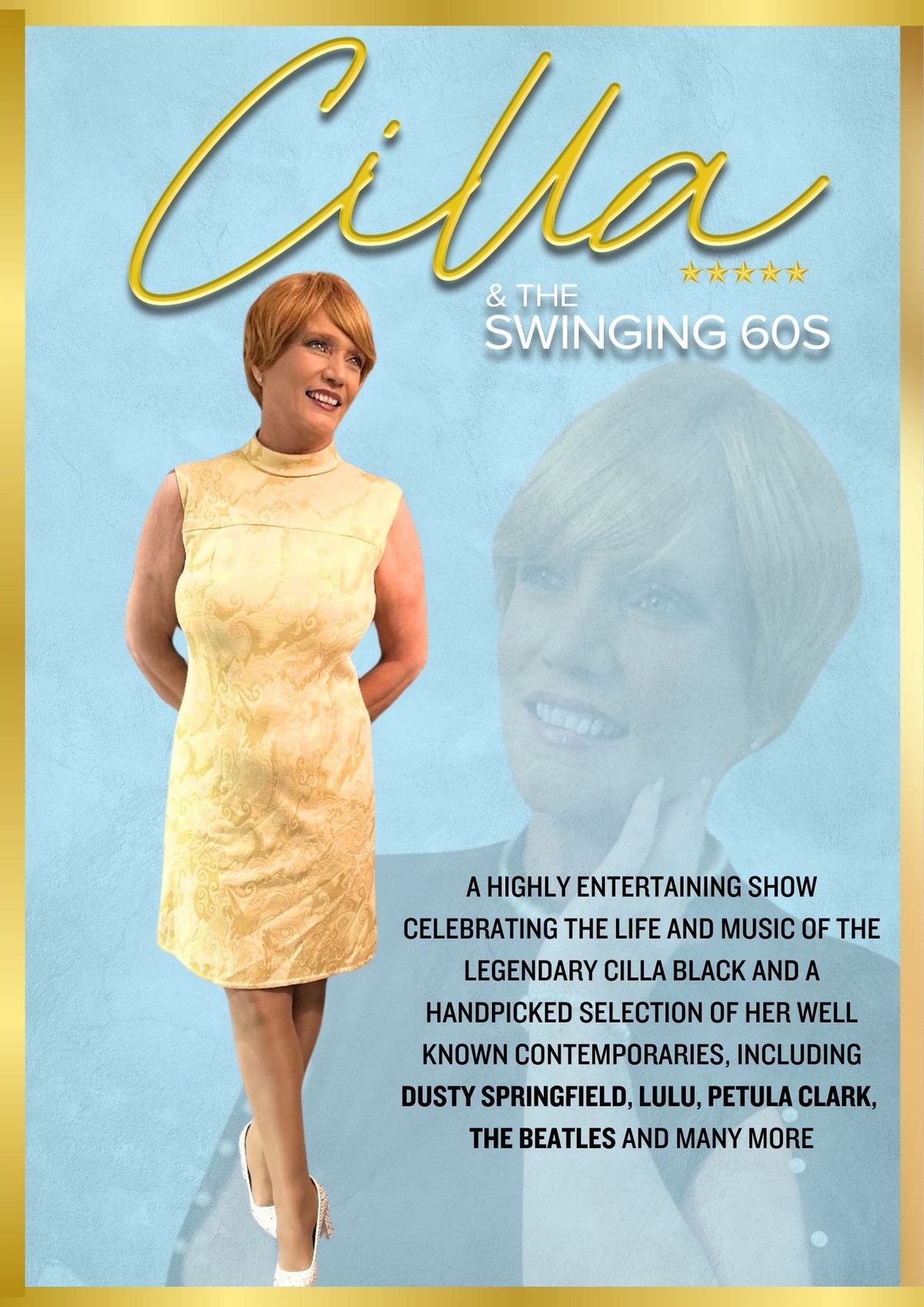 Cilla & The Swinging 60s - Tamworth - 8th Feb 2025