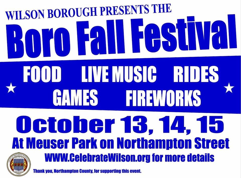 Boro of Wilson Fall Fest with the Ladder Lady