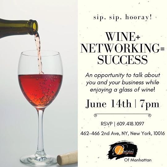Wine+ Networking= Success