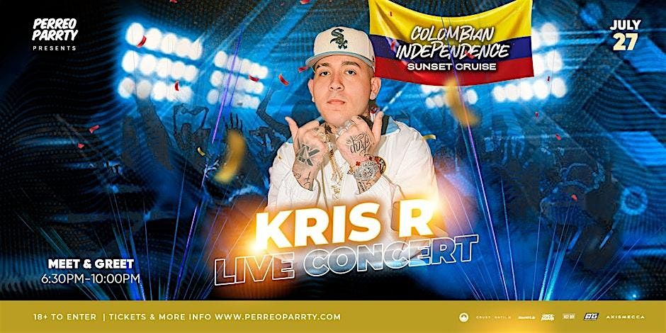 Kris R Live Concert 18+ Sunset Cruise Experience + Meet & Greet!