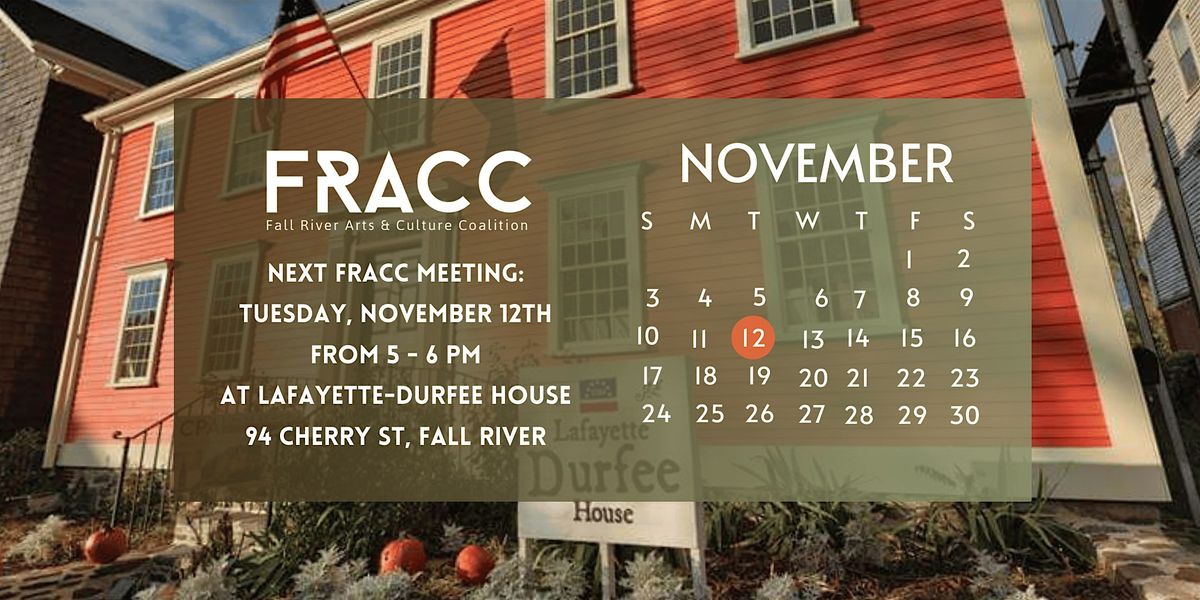 FRACC November Meeting