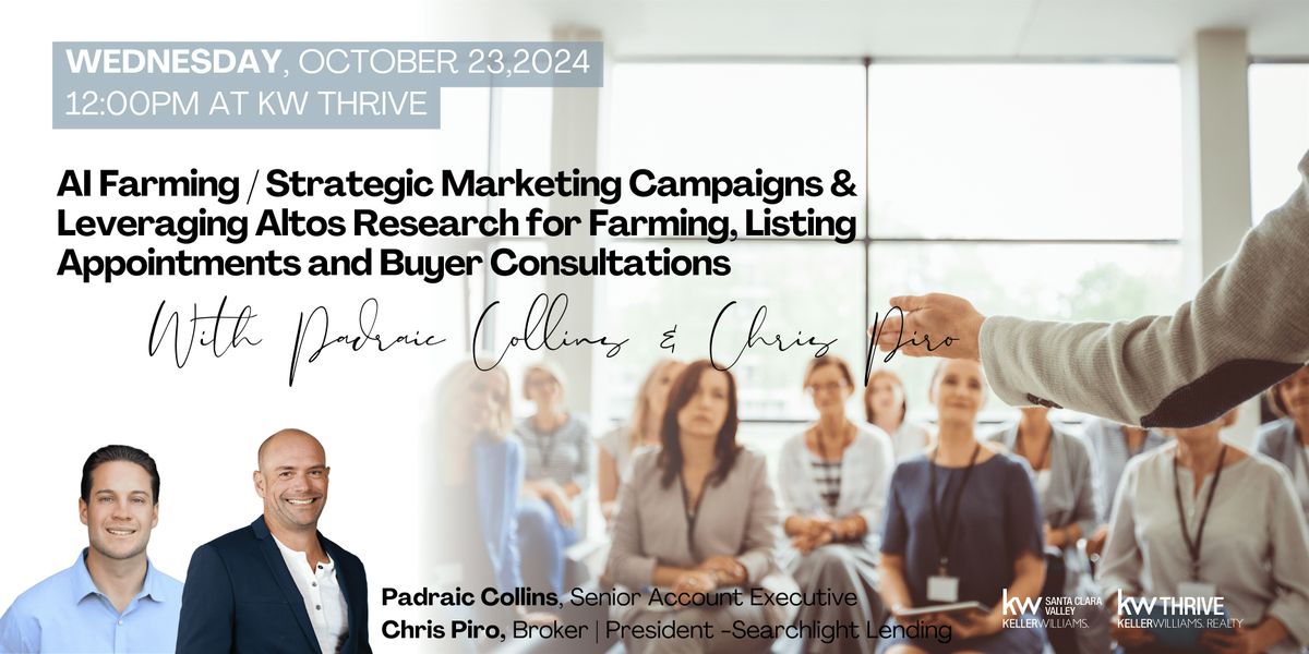 AI Farming \/ Strategic Marketing Campaigns & Leveraging Altos Research