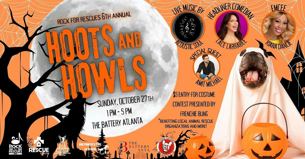 HOOTS AND HOWLS Dog Rescue Comedy&Music Non Profit Festival